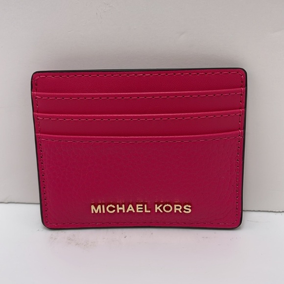 MICHAEL KORS
Large Pebbled Leather Card Holder Case
Electric Pink 
NWT - Picture 5 of 16
